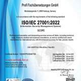 ISO 27001-Informationssicherheit, IT-Sicherheit, Cyber Security, Datenschutz, Datensicherheit, Sicherheitsmanagement